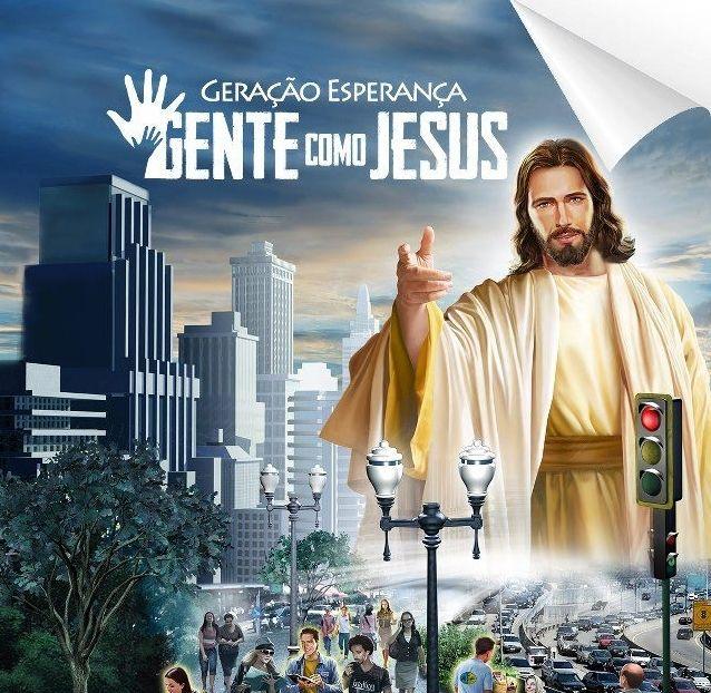 Portada de Álbum "Gente Como Jesus", de Ministério Jovem