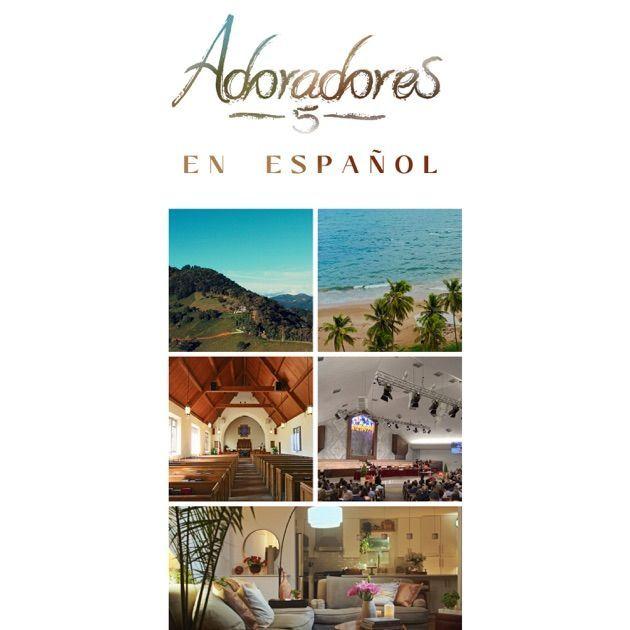 Portada de Álbum "Adoradores 5 (En Español)", de Nuevo Tiempo