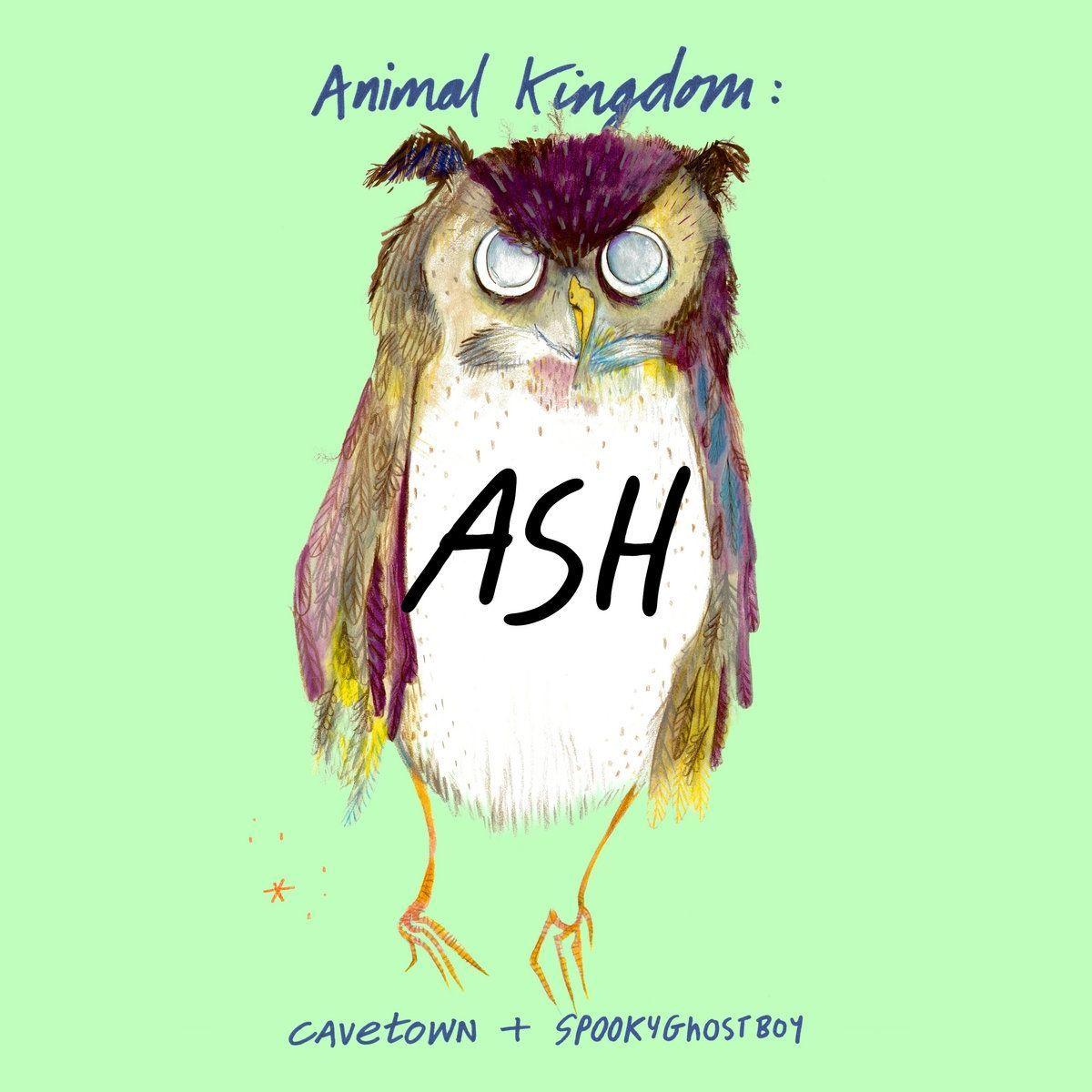 Portada de Álbum "Animal Kingdom: Ash", de Cavetown