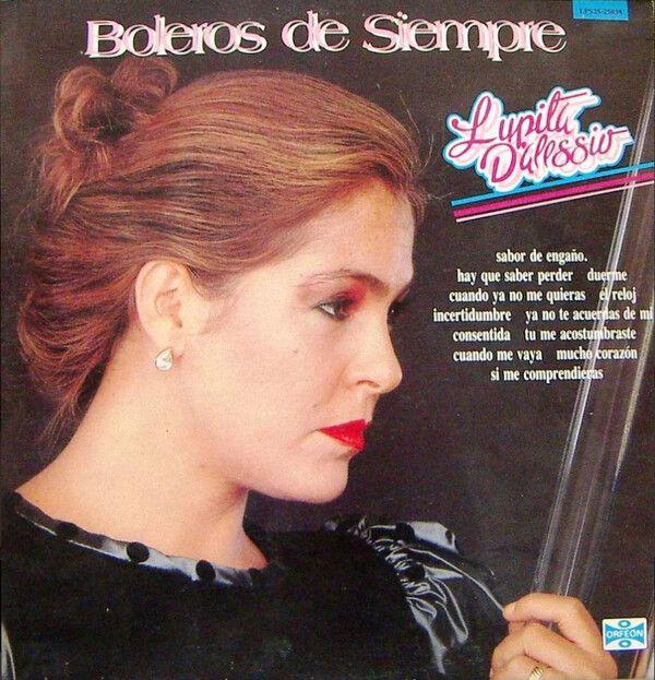 Portada de Álbum "Boleros de Siempre", de Lupita D'Alessio