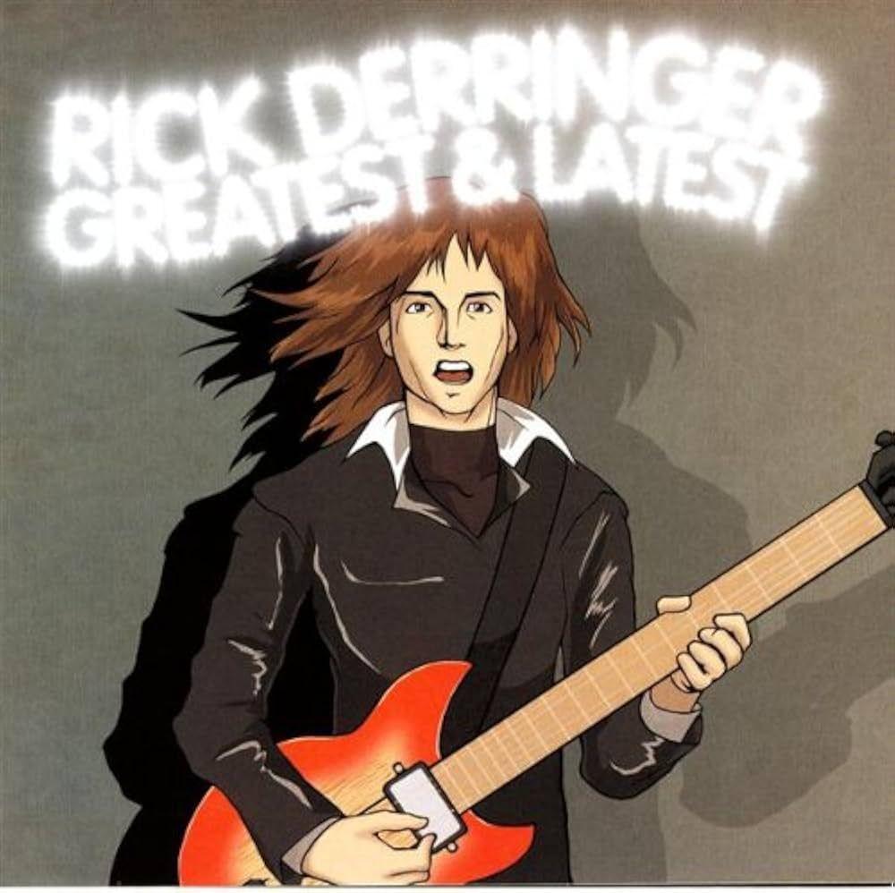 Capa do Álbum "Greatest & Latest", de Rick Derringer