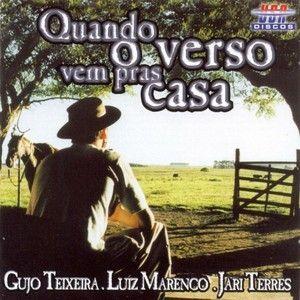 Portada de Álbum "Quando o Verso Vem Pras Casa", de Luiz Marenco