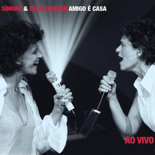 Portada de Álbum "Amigo É Casa (Ao Vivo)", de Simone
