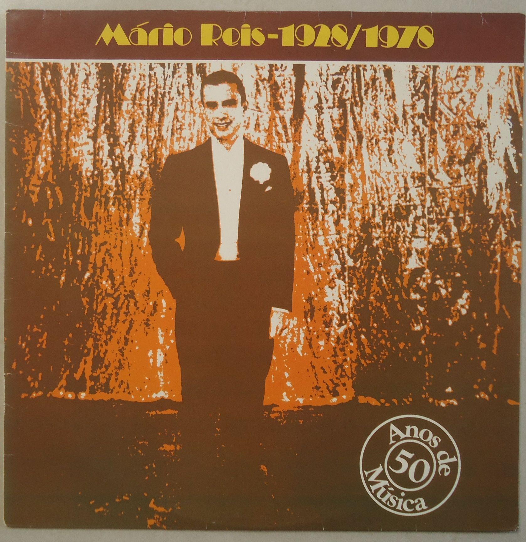 Portada de Álbum "50 Anos de Musica ", de Mário Reis