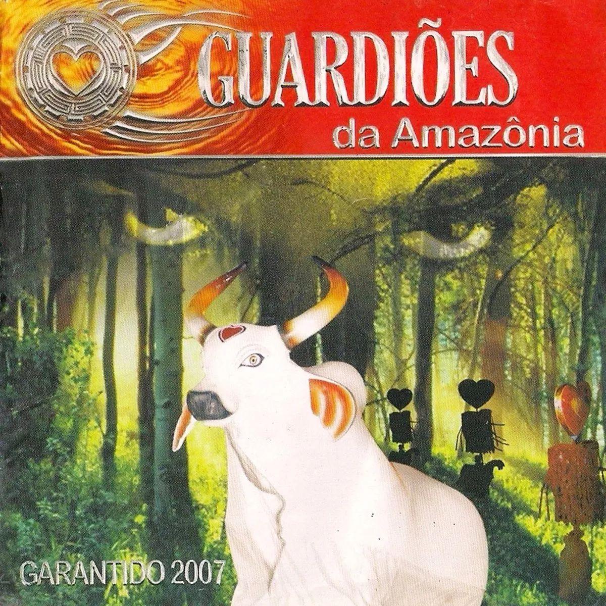 Capa do Álbum "Guardiões da Amazônia", de Boi Garantido