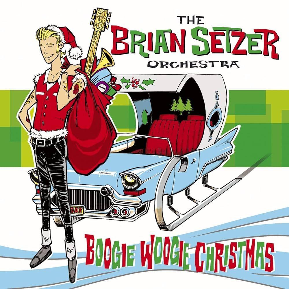 Portada de Álbum "Boogie Woogie Christmas", de The Brian Setzer Orchestra