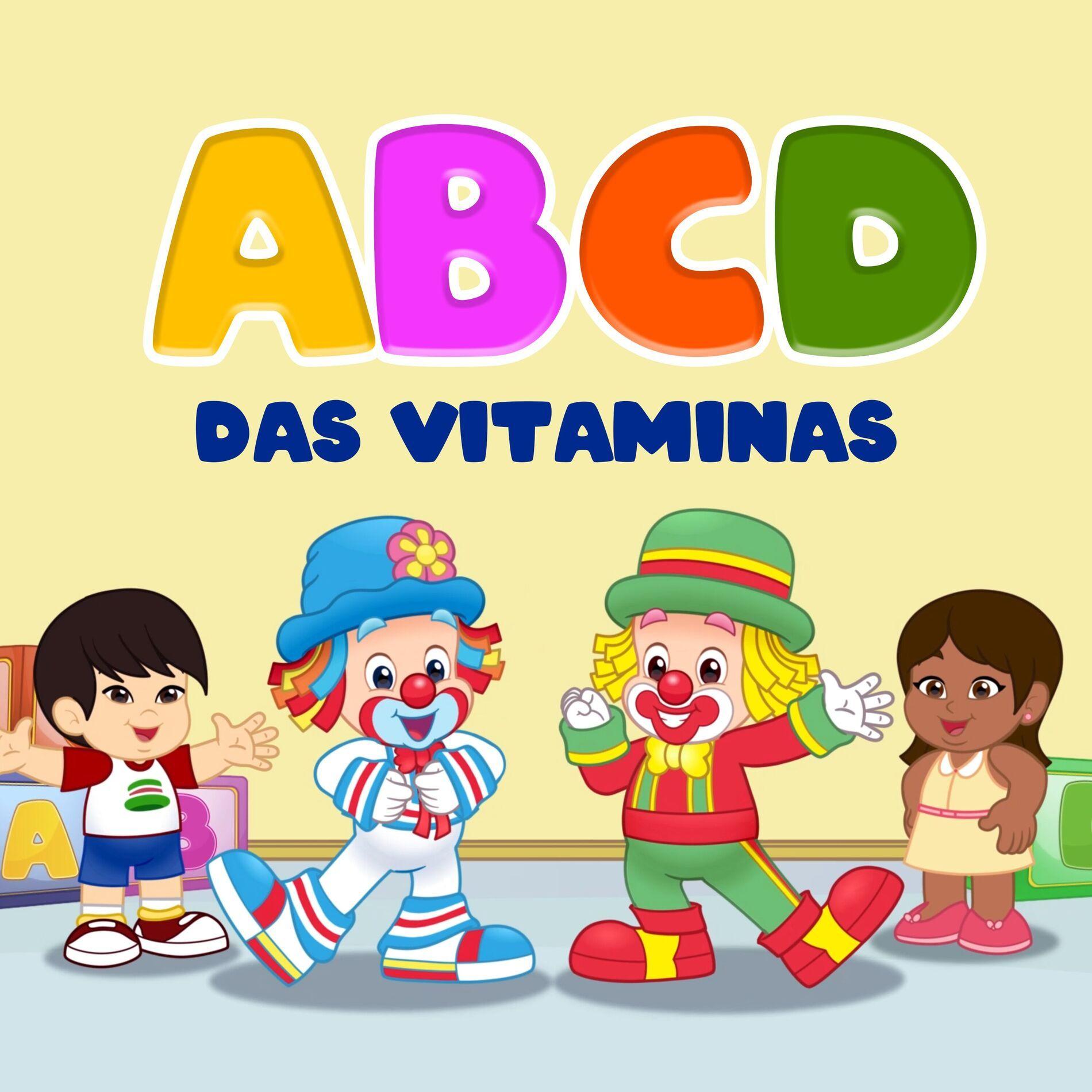 Capa do Single/EP "ABCD das Vitaminas", de Patati Patatá