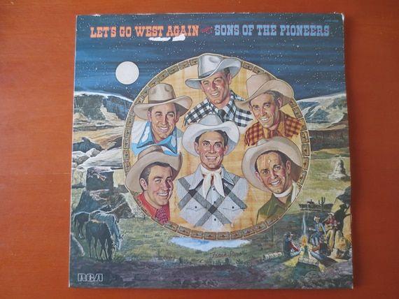 Portada de Álbum "Let's Go West Again", de Sons Of The Pioneers