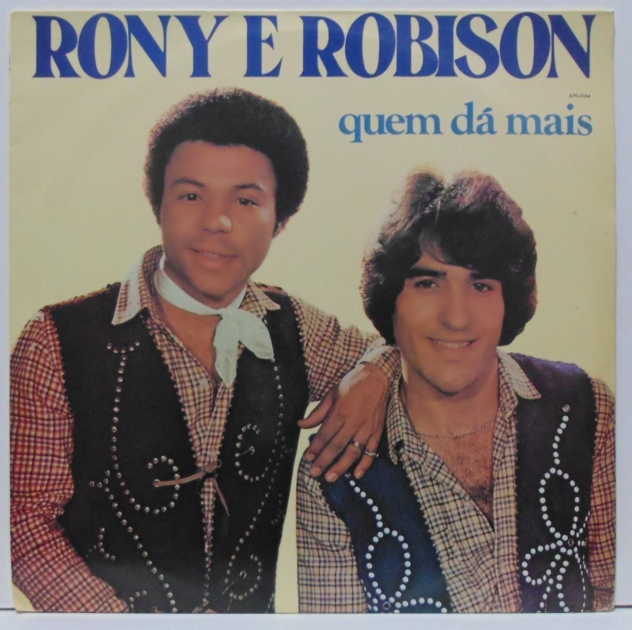 Capa do Álbum "Quem Dá Mais", de Rony e Robson