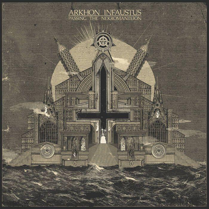 Capa do Single/EP "Passing the Nekromanteion", de Arkhon Infaustus