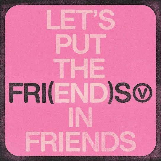 Portada de Sencillo/EP "FRI(END)S", de V