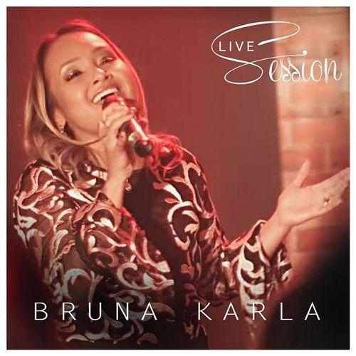 Portada de Álbum "Live Session", de Bruna Karla