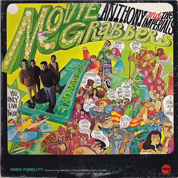 Portada de Álbum "Movie Grabbers", de Little Anthony & The Imperials