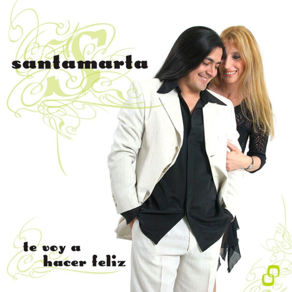 Portada de Álbum "Te Voy a Hacer Feliz", de Santamarta