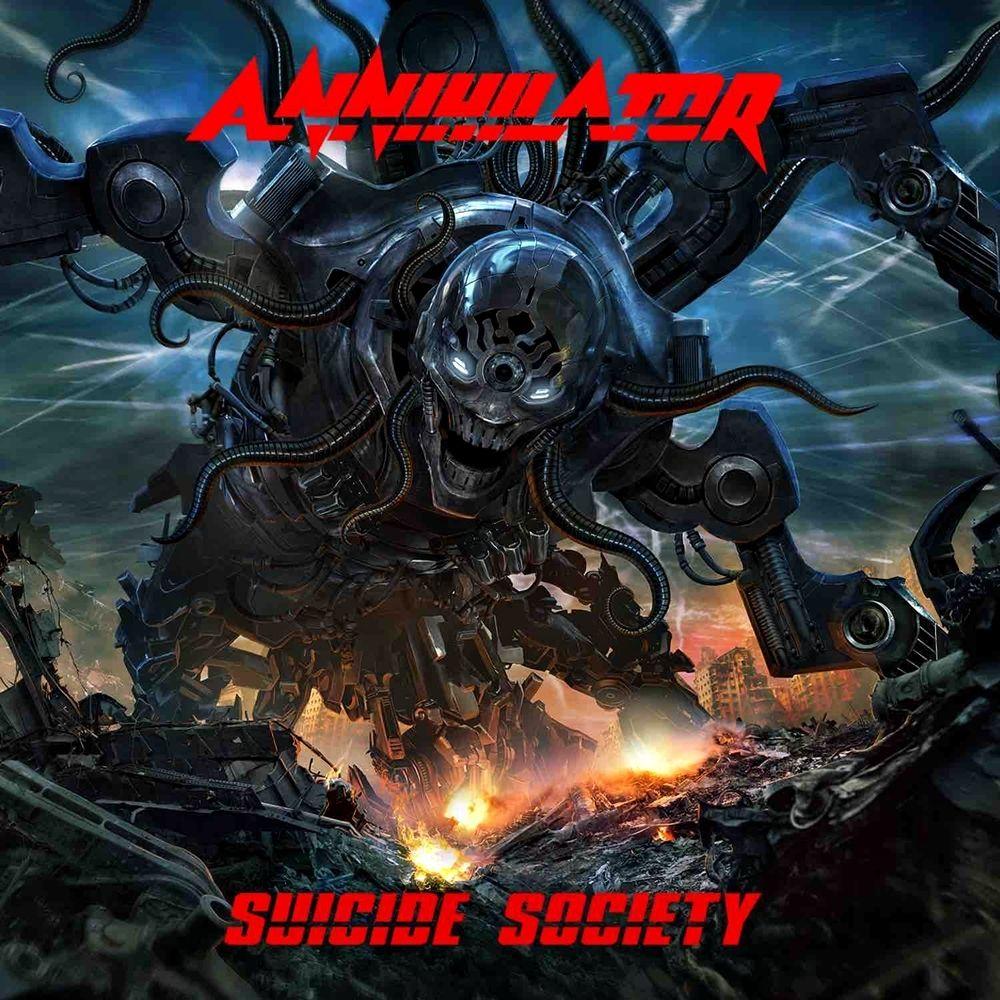 Portada de Álbum "Suicide Society", de Annihilator