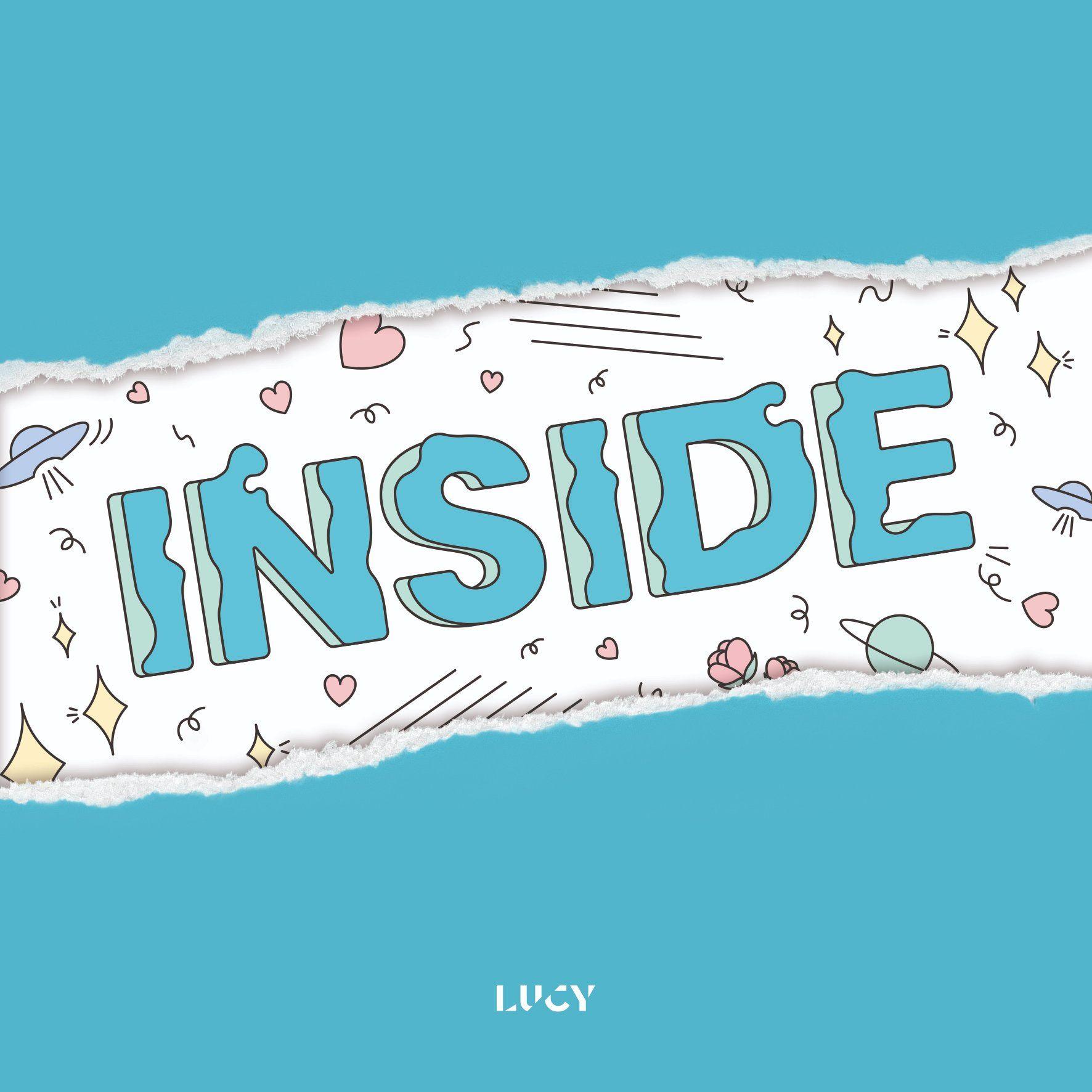 Portada de Sencillo/EP "INSIDE", de LUCY (K-pop)
