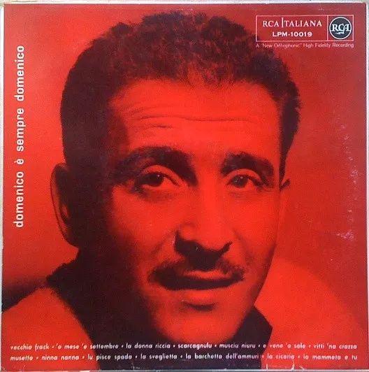 Album cover of "Domenico é Sempre Domenico" by Domenico Modugno