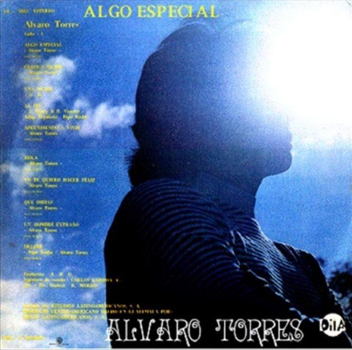 Portada de Álbum "Algo Especial", de Alvaro Torres
