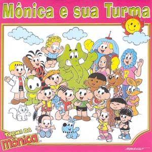 Portada de Álbum "Mônica e Sua Turma", de Turma da Mônica