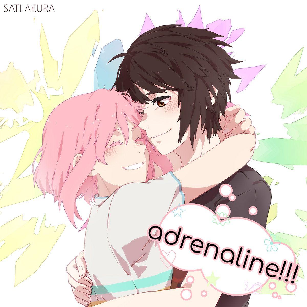 Portada de Sencillo/EP "Adrenaline!!!", de Sati Akura
