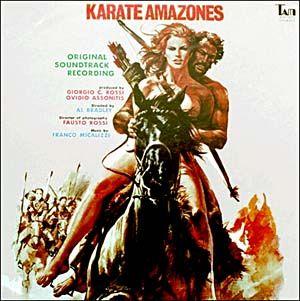 Capa do Álbum "Karate Amazones ", de Franco Micalizzi