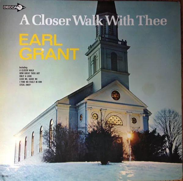 Capa do Álbum "A Closer Walk With Thee", de Earl Grant