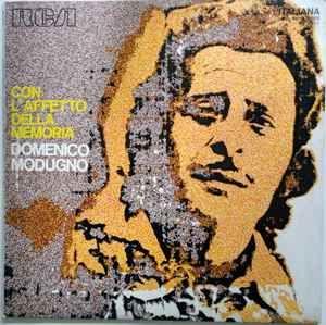 Album cover of "Con L'affetto Della Memoria" by Domenico Modugno