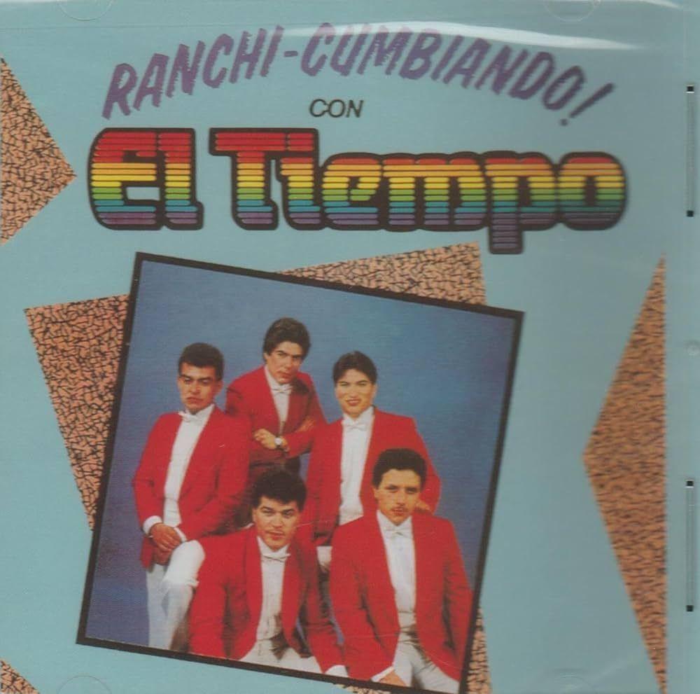 Portada de Álbum "Ranchi Cumbiando", de Grupo El Tiempo