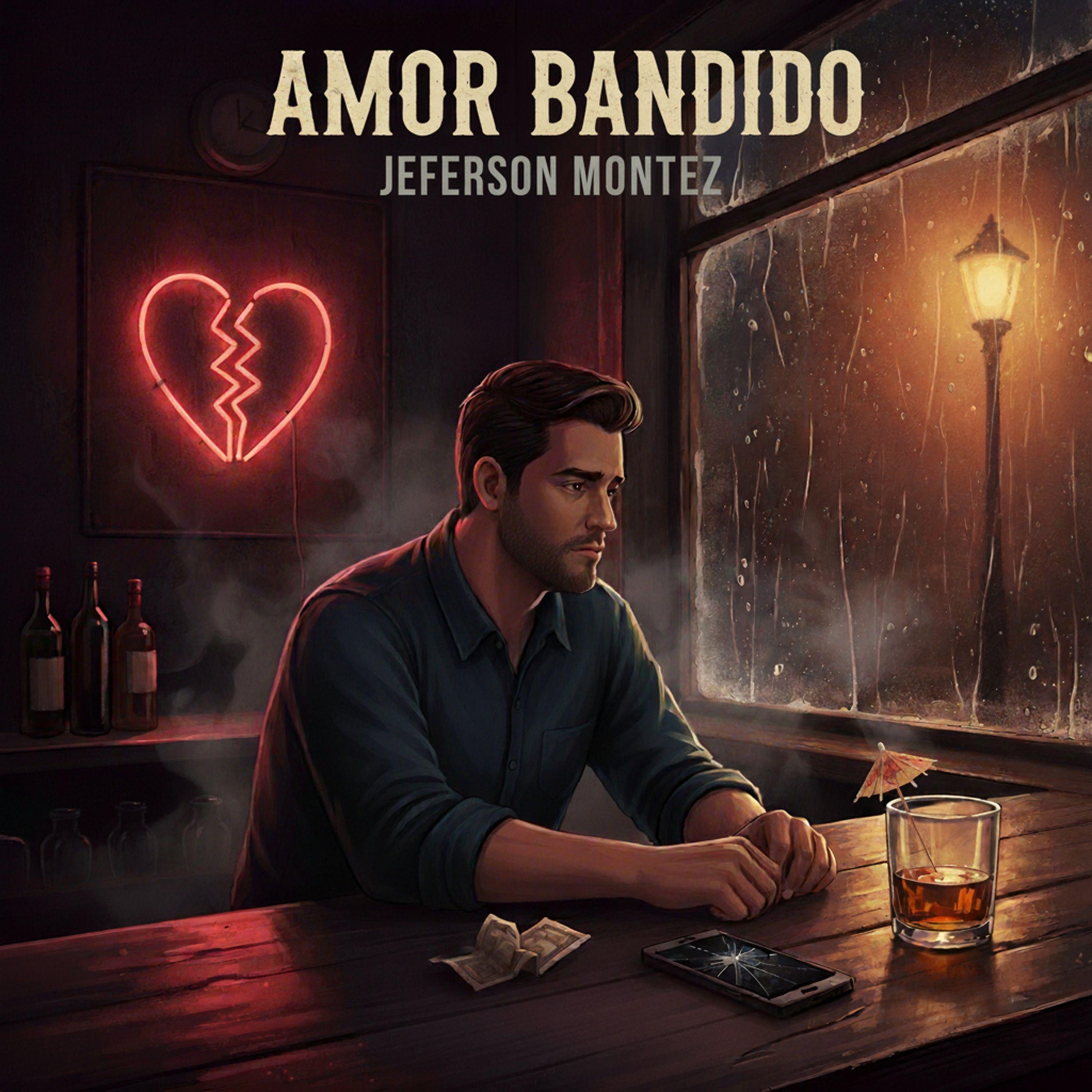Capa do Álbum "Amor Bandido", de Jeferson Montez