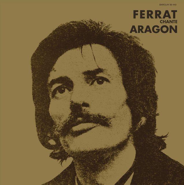Portada de Álbum "Ferrat Chante Aragon", de Jean Ferrat