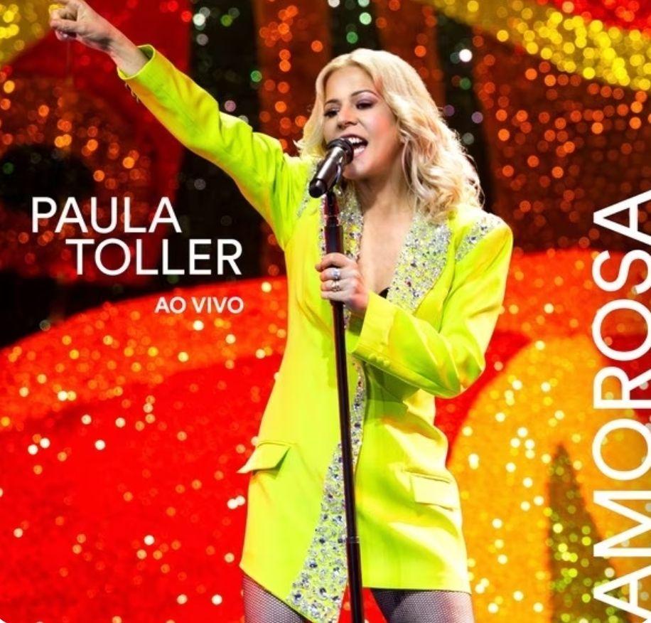 Capa do Álbum "Amorosa (40 Anos de Carreira) (Ao Vivo)", de Paula Toller
