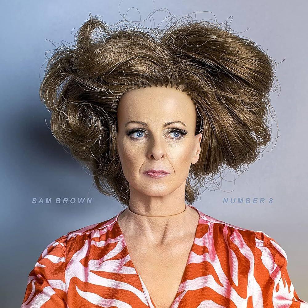 Capa do Álbum "Number 8", de Sam Brown