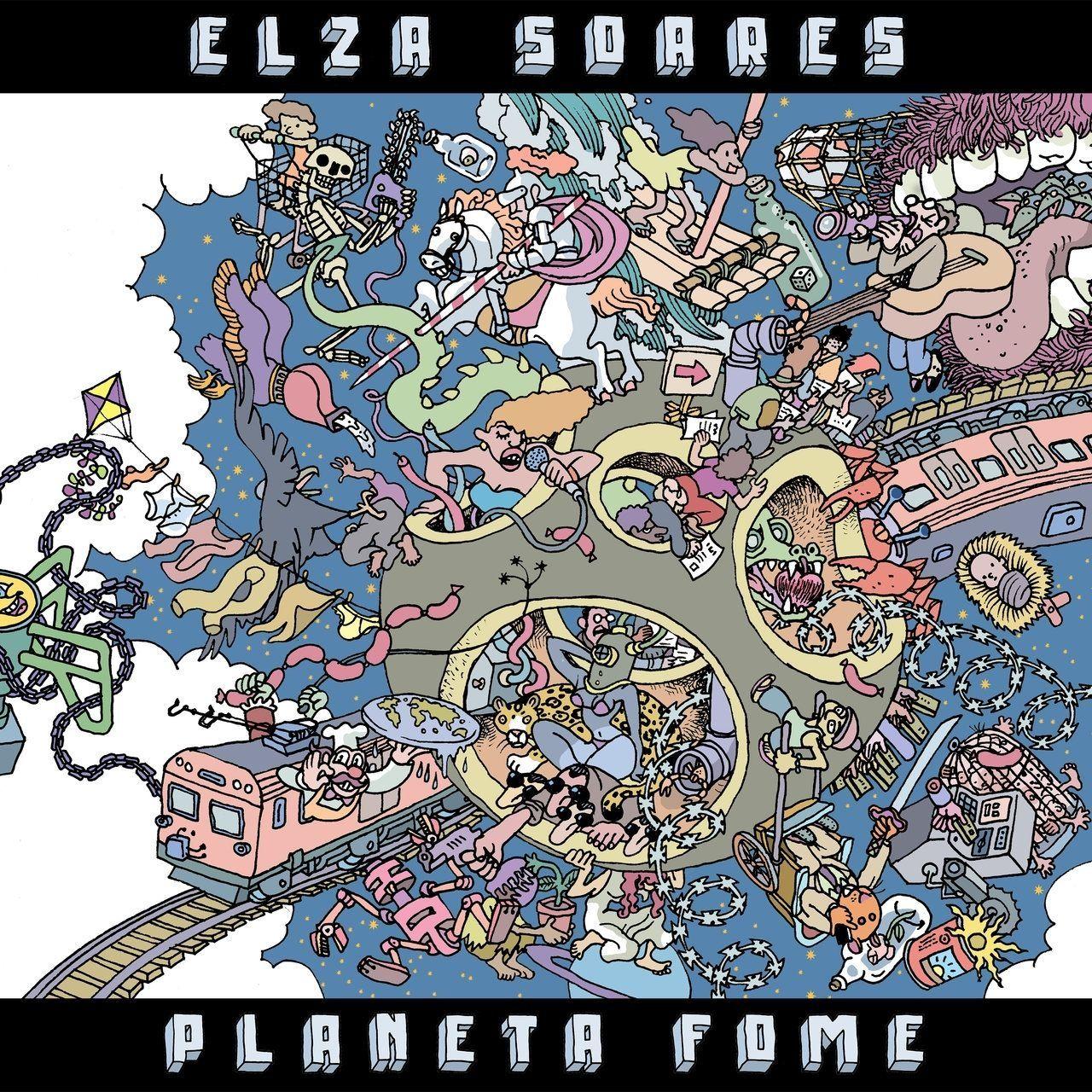 Portada de Álbum "Planeta Fome", de Elza Soares