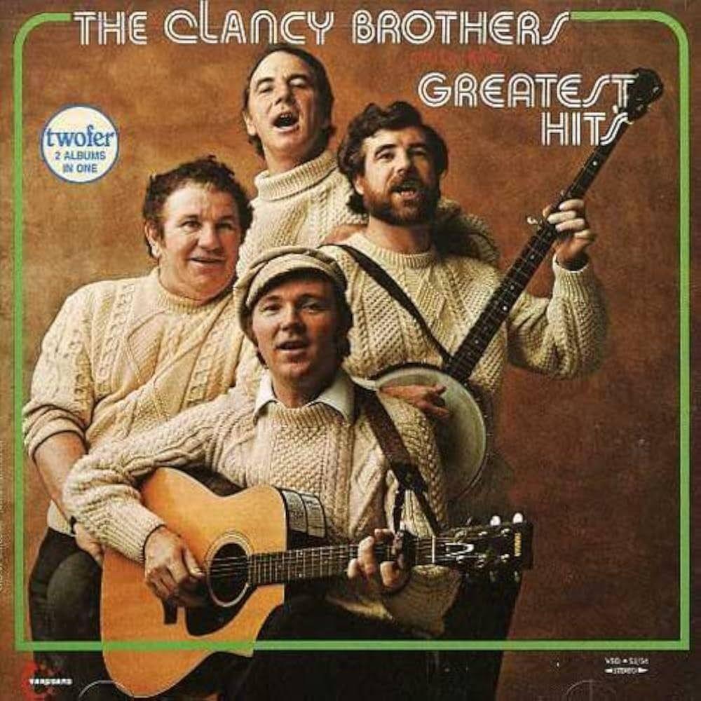 Portada de Álbum "Greatest Hits", de The Clancy Brothers