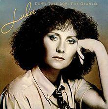 Capa do Álbum "Don't Take Love For Granted", de Lulu