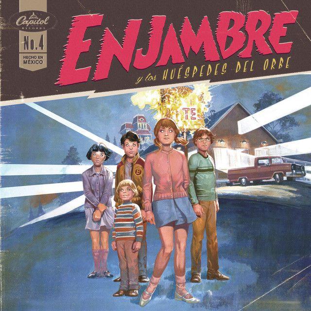 Portada de Álbum "Enjambre y los Huéspedes del Orbe", de Enjambre