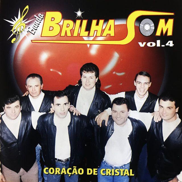 Capa do Álbum "Coração de Cristal", de Brilha Som