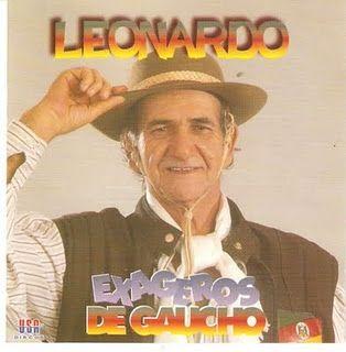 Portada de Álbum "Exageros de Gaúcho", de Leonardo (gaúcho)