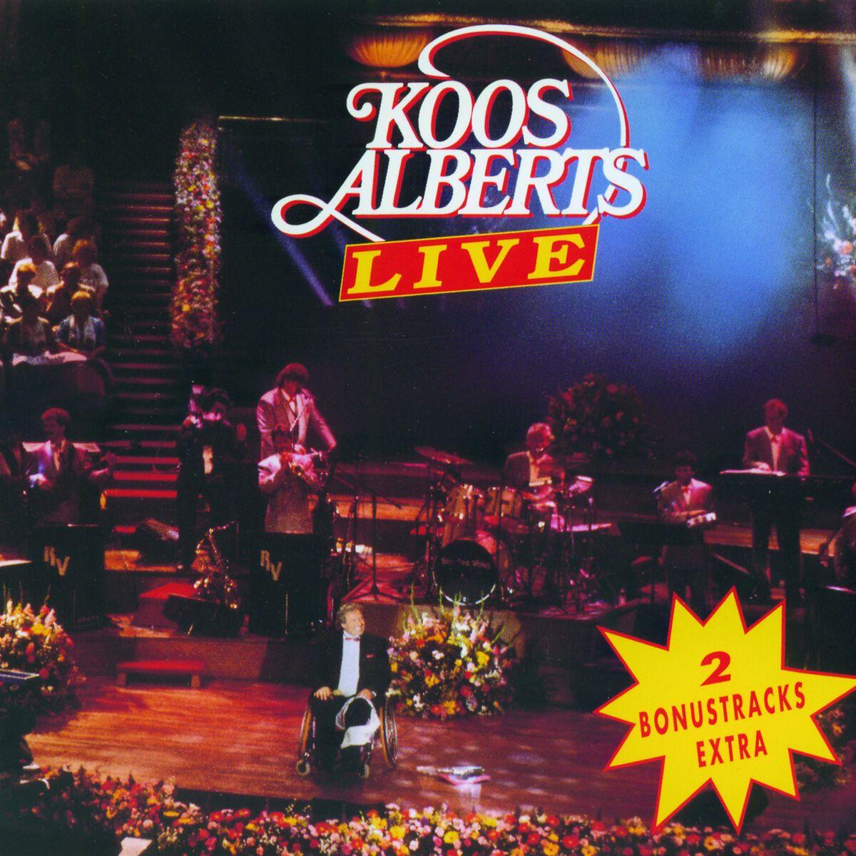 Portada de Álbum "Live", de Koos Alberts