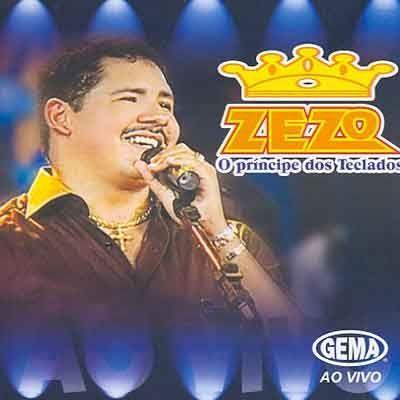 Capa do Álbum "O Príncipe dos Teclados: ao Vivo", de Zezo