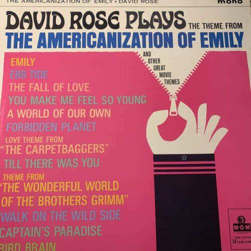 Portada de Álbum "The Americanization Of Emily And Other Great Movie Themes", de David Rose