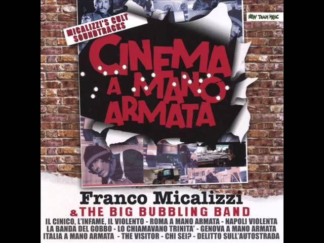 Capa do Álbum "Cinema a Mano Armata", de Franco Micalizzi