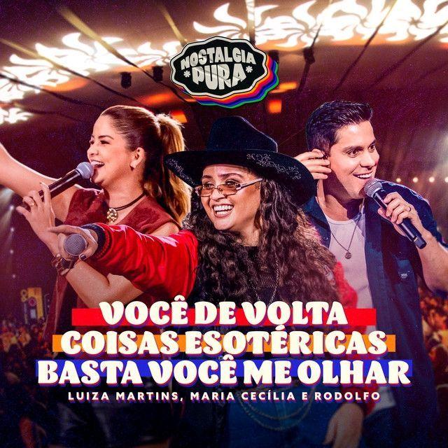 Portada de Sencillo/EP "Você De Volta / Coisas Esotéricas / Basta Você Me Olhar (part. Luiza Martins)", de Maria Cecília e Rodolfo