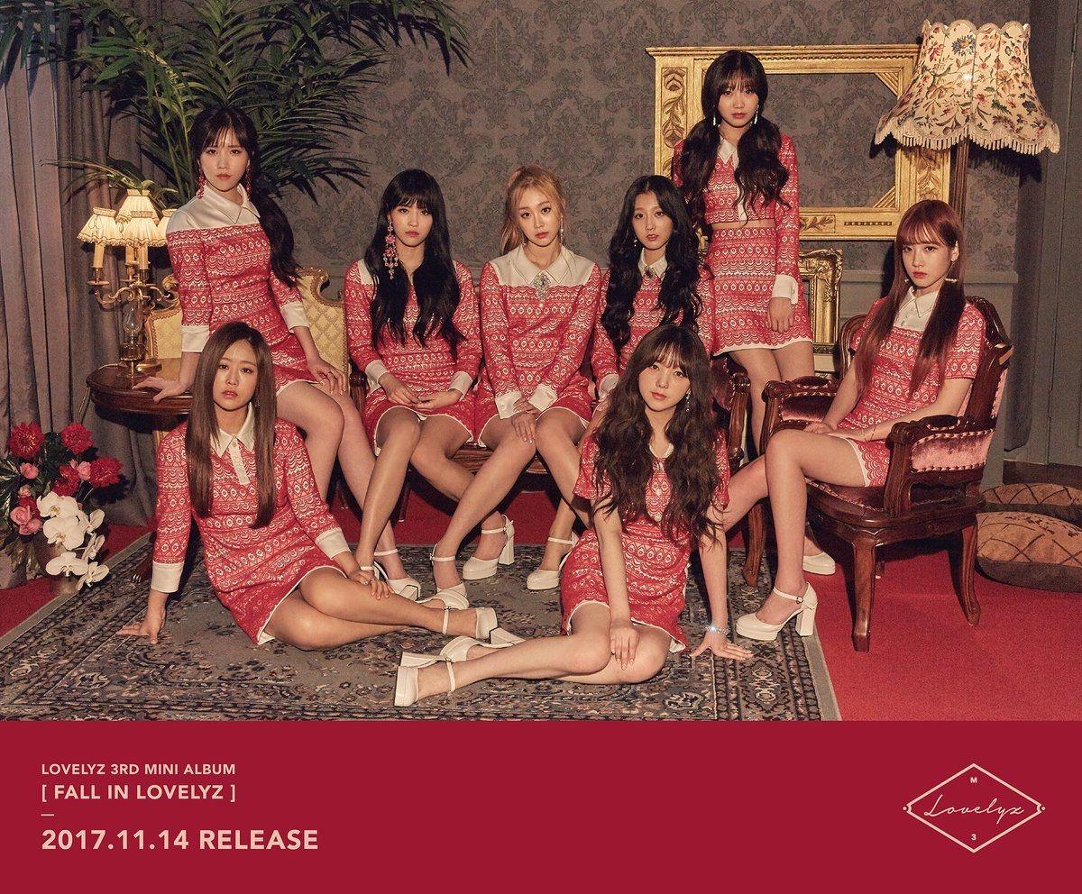 Capa do Álbum "Fall In Lovelyz", de Lovelyz