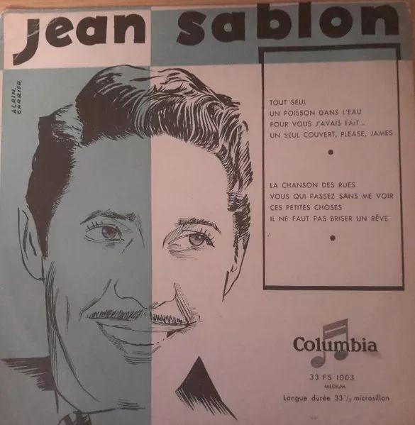 Portada de Álbum "Jean Sablon (1952)", de Jean Sablon