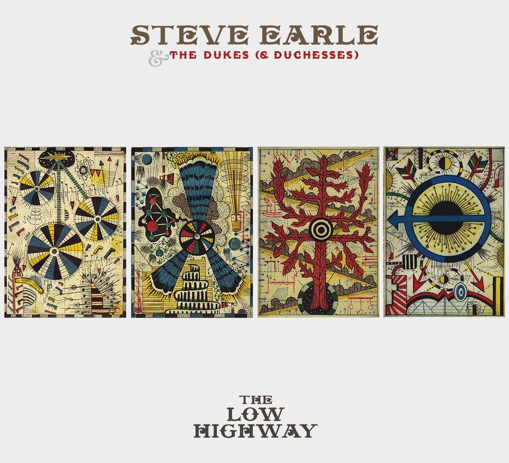 Portada de Álbum "The Low Highway", de Steve Earle