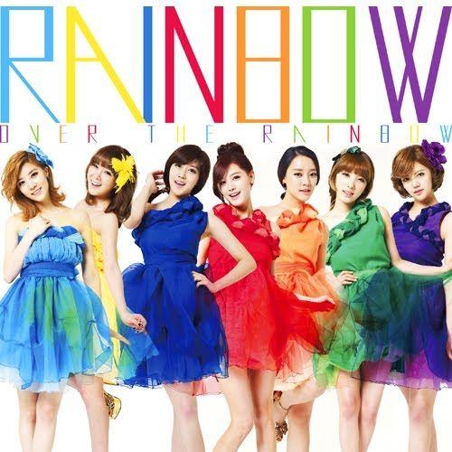 Portada de Álbum "Over The Rainbow", de Rainbow (K-pop)