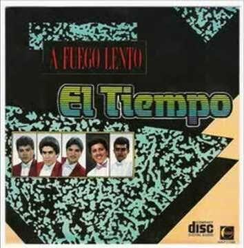 Portada de Álbum "A Fuego Lento", de Grupo El Tiempo
