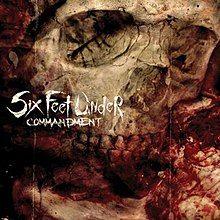 Portada de Álbum "Commandment", de Six Feet Under