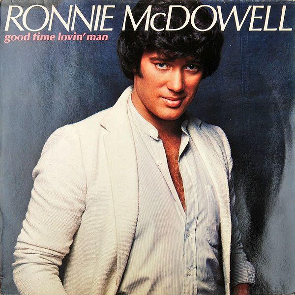 Capa do Álbum "Good Time Lovin' Man", de Ronnie Mcdowell
